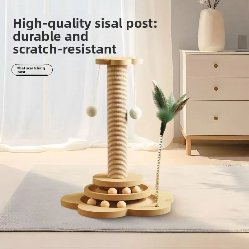 Sisal Cat Scratcher and Climbing Frame