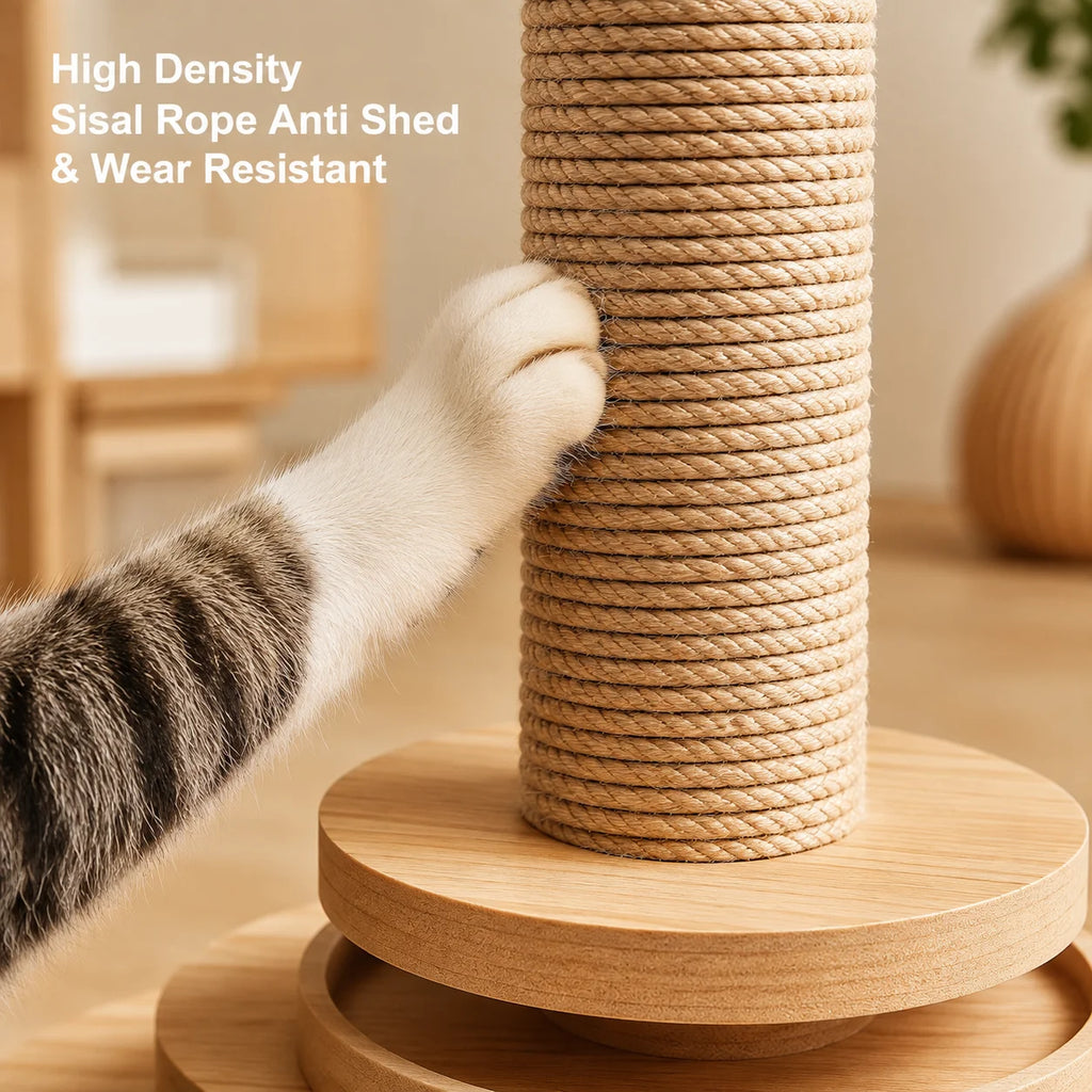 Sisal Cat Scratcher and Climbing Frame
