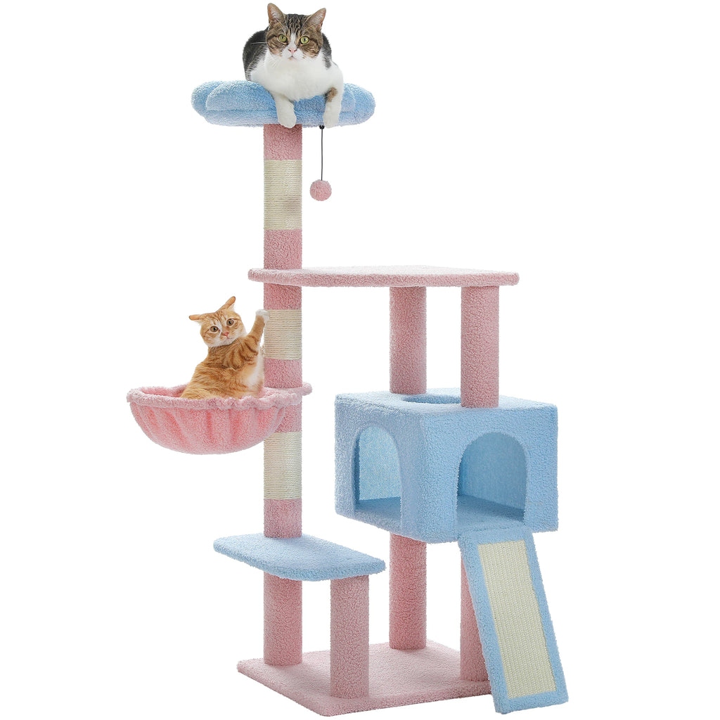 Flower Garden Cat Tree with Perches