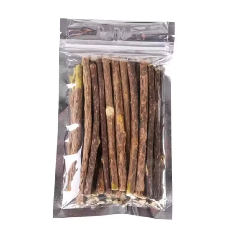 Natural Wood Cat Play Sticks · 10 Pack