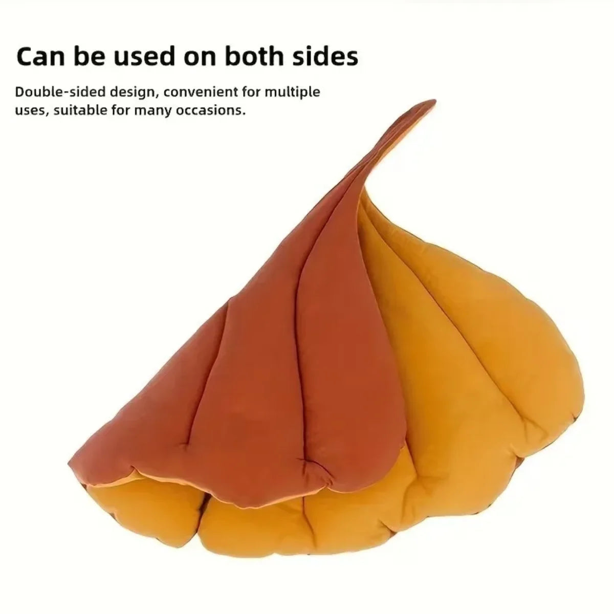 Leaf-Shaped Cat Lounge Mat