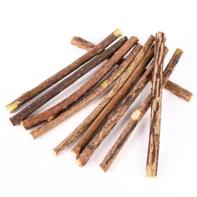 Natural Wood Cat Play Sticks · 10 Pack