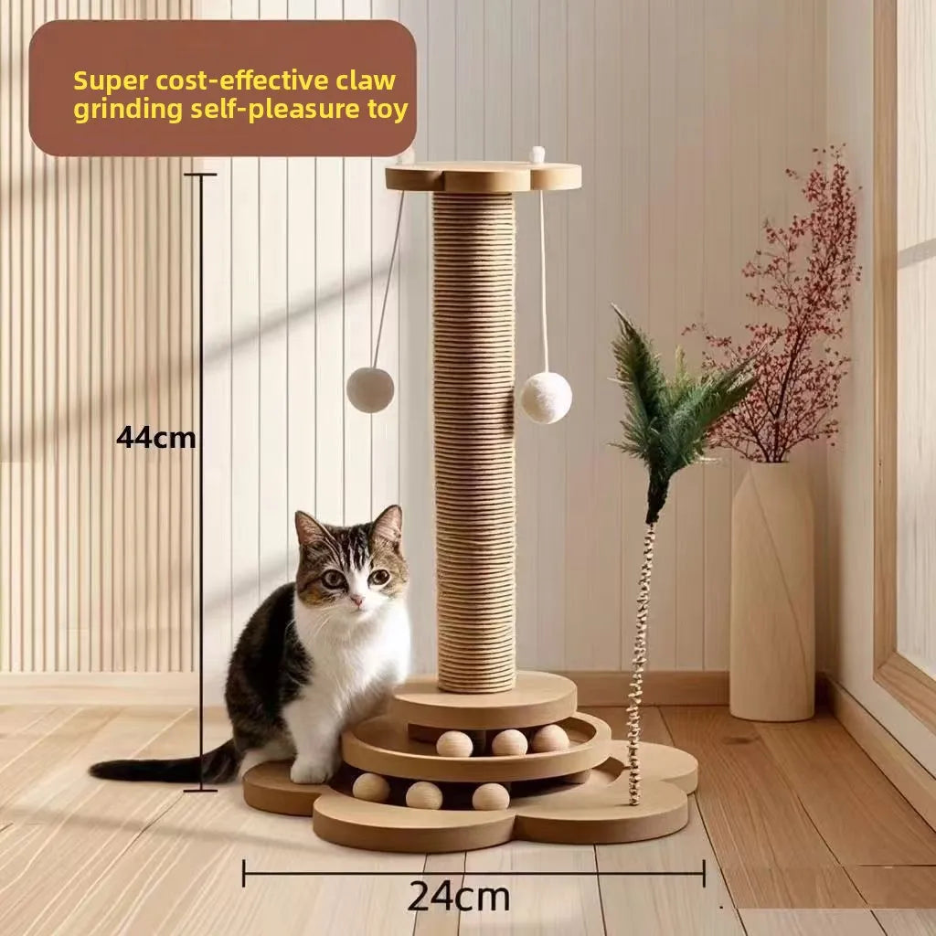 Sisal Cat Scratcher and Climbing Frame