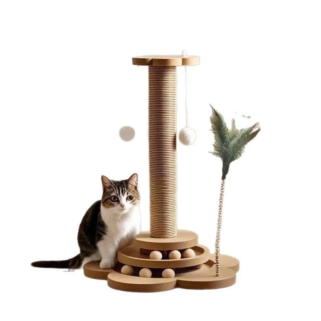 Sisal Cat Scratcher and Climbing Frame