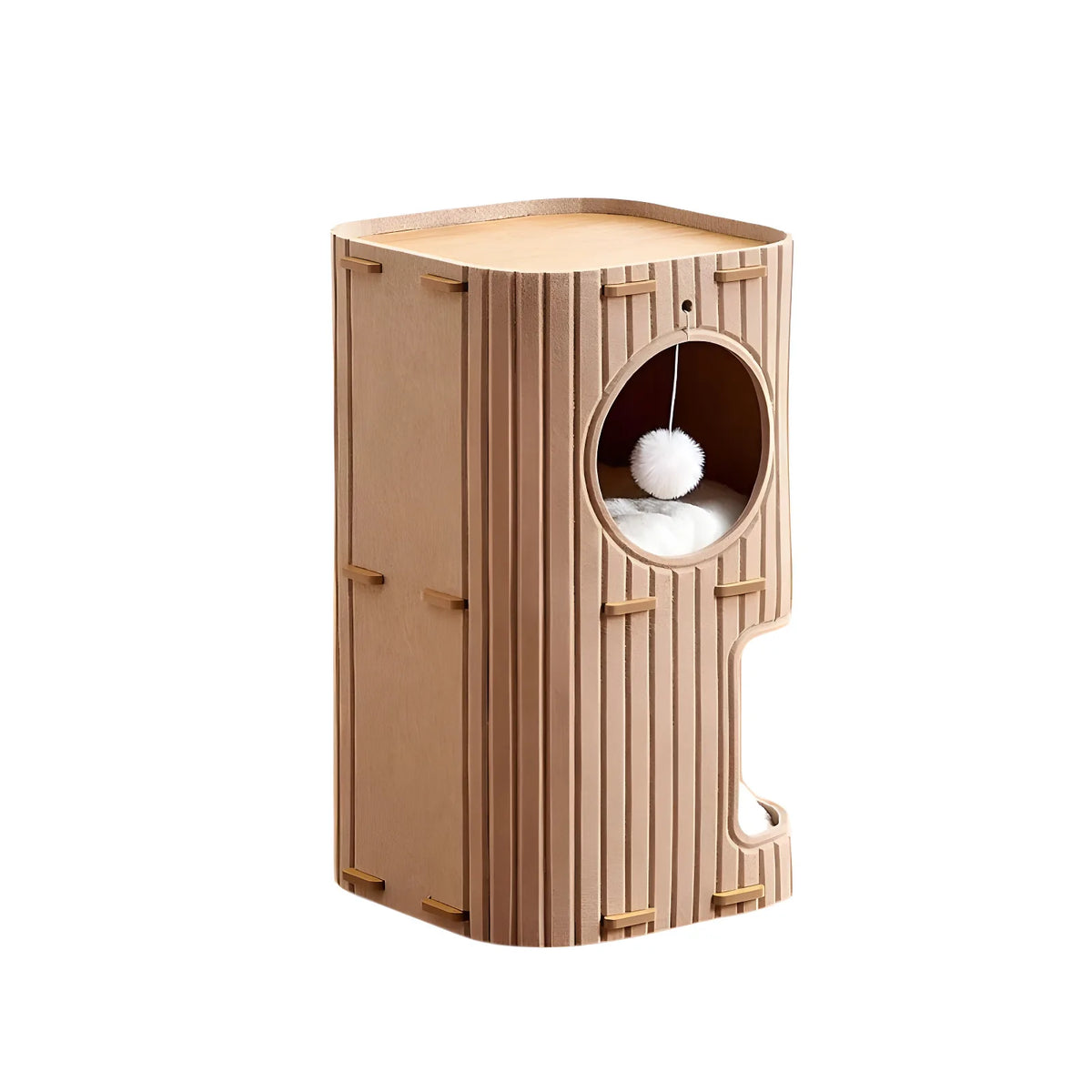 Multi-Level Enclosed Cat Nest Tower