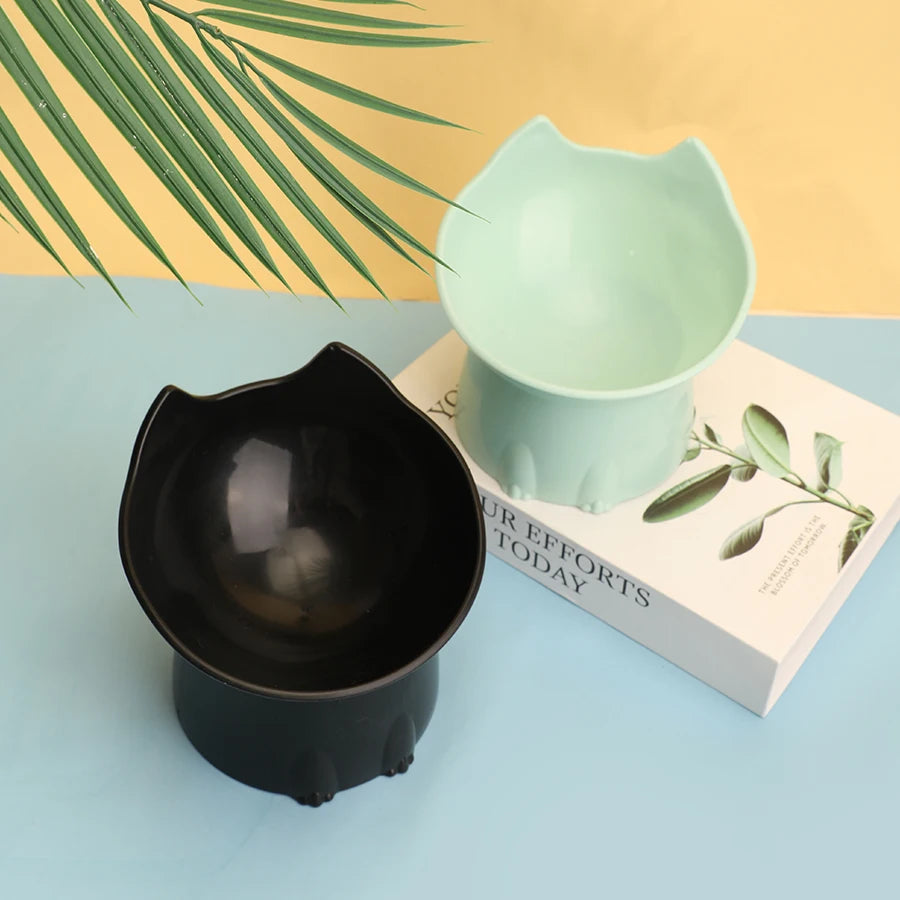 Tilted Elevated Cat Bowl