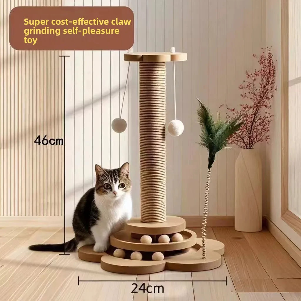 Sisal Cat Scratcher and Climbing Frame