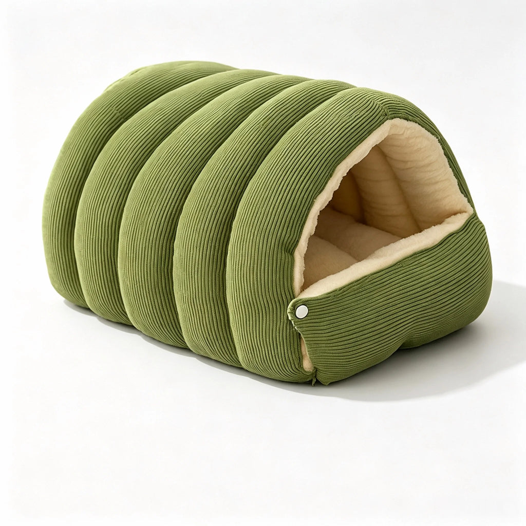 Foldable Enclosed Cat Bed