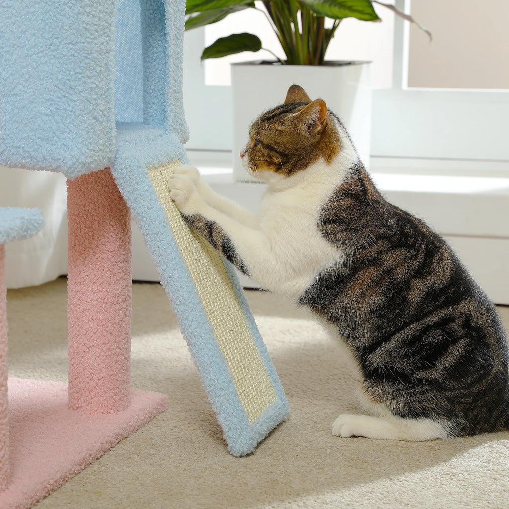 Flower Garden Cat Tree with Perches