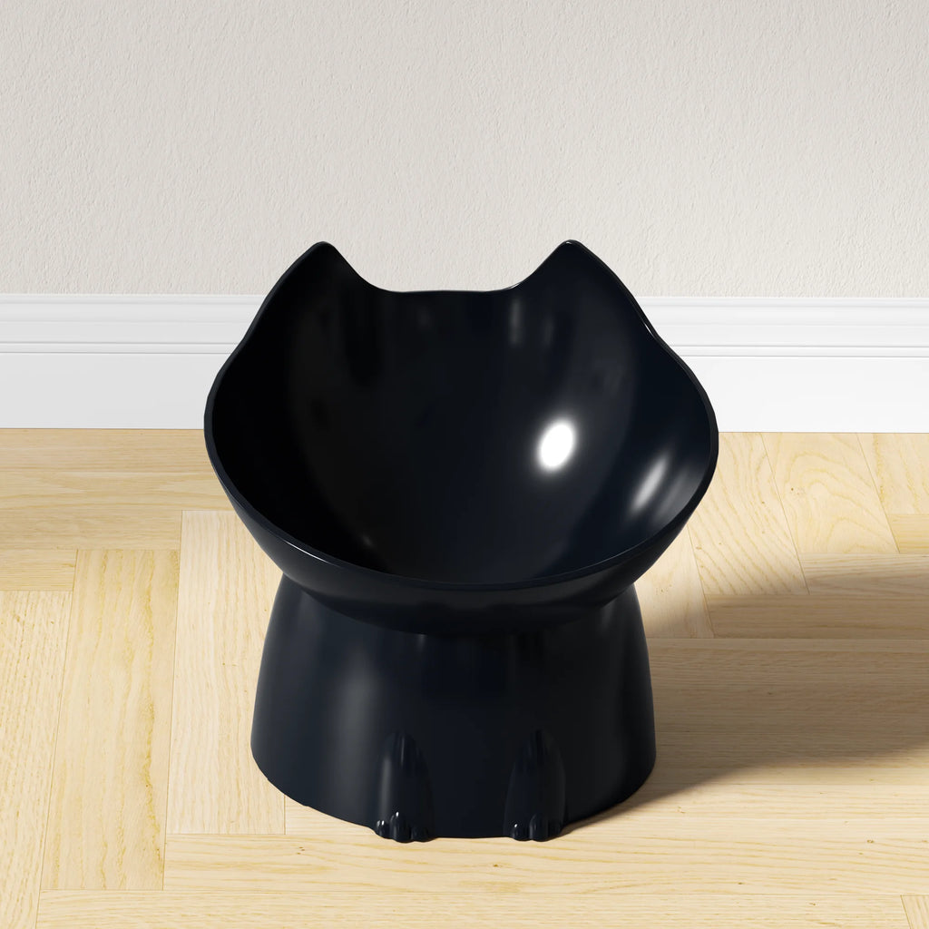 Tilted Elevated Cat Bowl