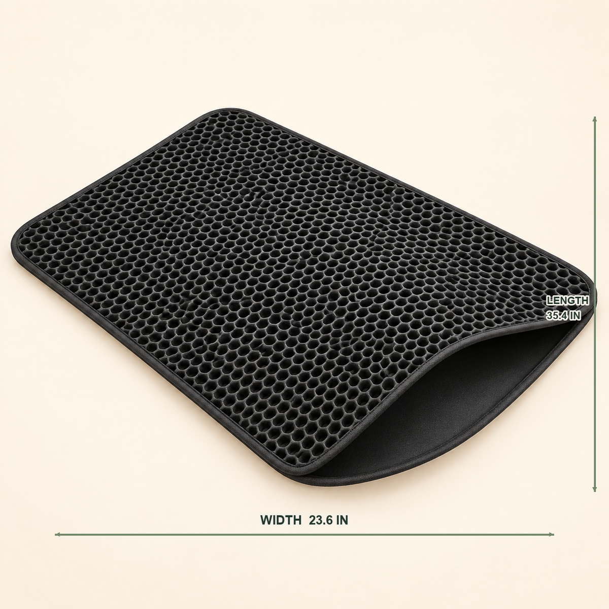 Double-Layer Honeycomb Cat Litter Mat — easy-clean-litter-mat-black-60x90-04-dimensions.png