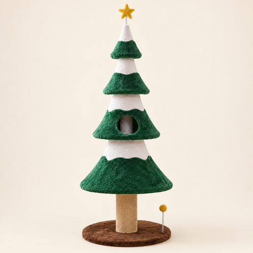 Evergreen Holiday Cat Tree — holiday-pine-cat-tree-01-hero.png