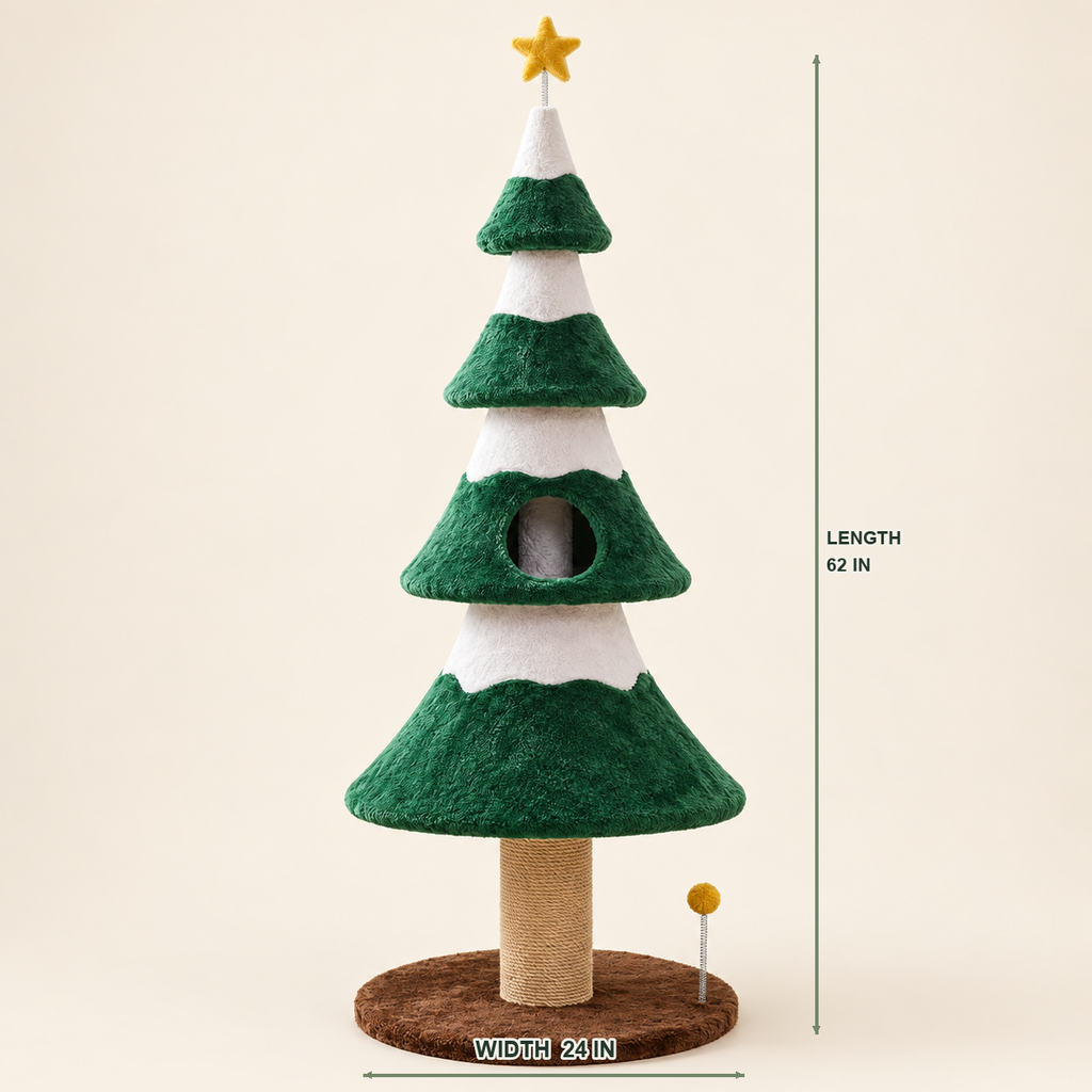 Evergreen Holiday Cat Tree — holiday-pine-cat-tree-04-dimensions.png