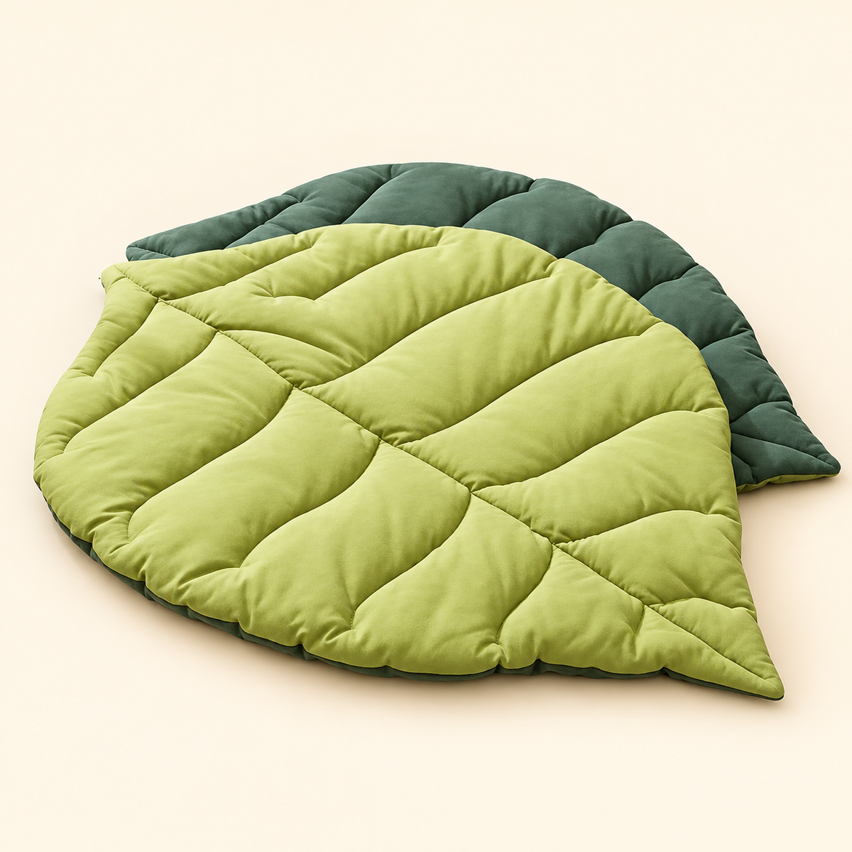 Leaf-Shaped Cat Lounge Mat — leaf-lounge-mat-01-hero.png