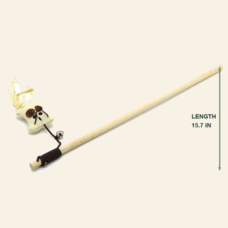 Wooden Cat Teaser Wand with Feather Toy — little-feather-wand-style-2-04-dimensions.png