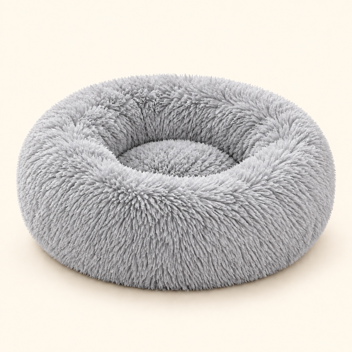 Round Plush Cat Bed — soft-curl-up-bed-variant-light-gray.png