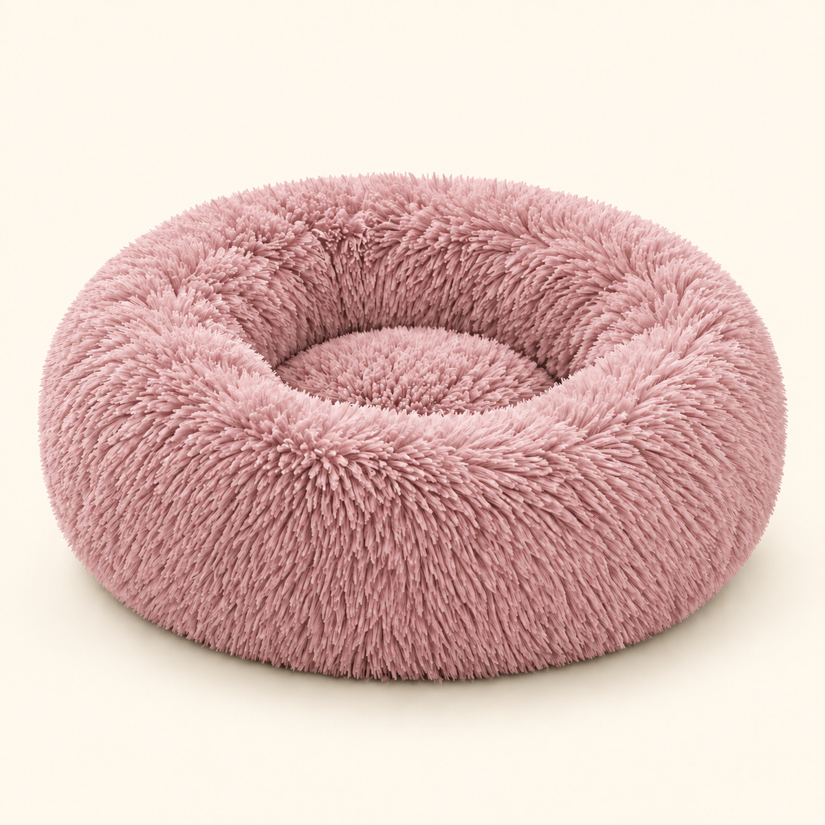 Round Plush Cat Bed — soft-curl-up-bed-variant-pink.png