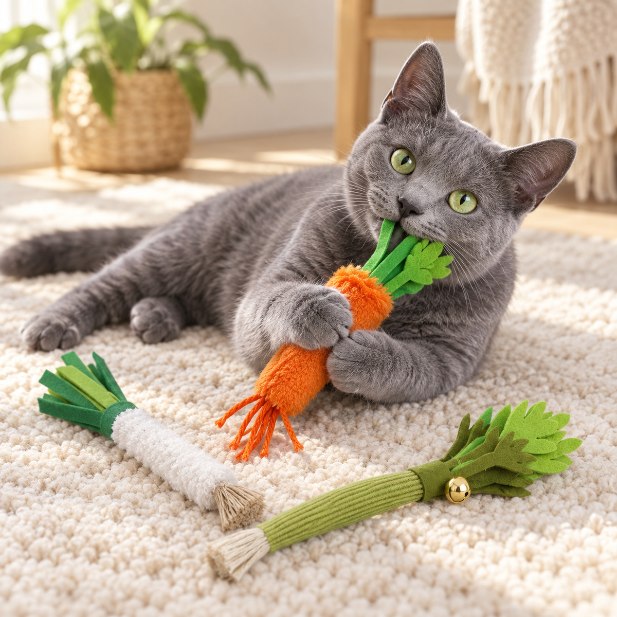 Three-Piece Vegetable Cat Toy Set — three-piece-bell-toy-set-03-cat.png